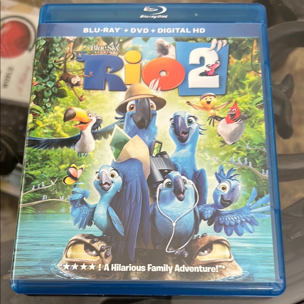 Rio 2 Blu-ray and dvd set